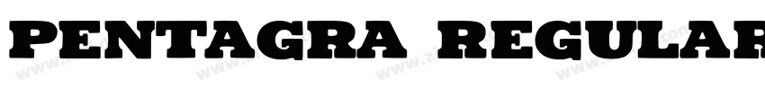 Pentagra Regular字体转换